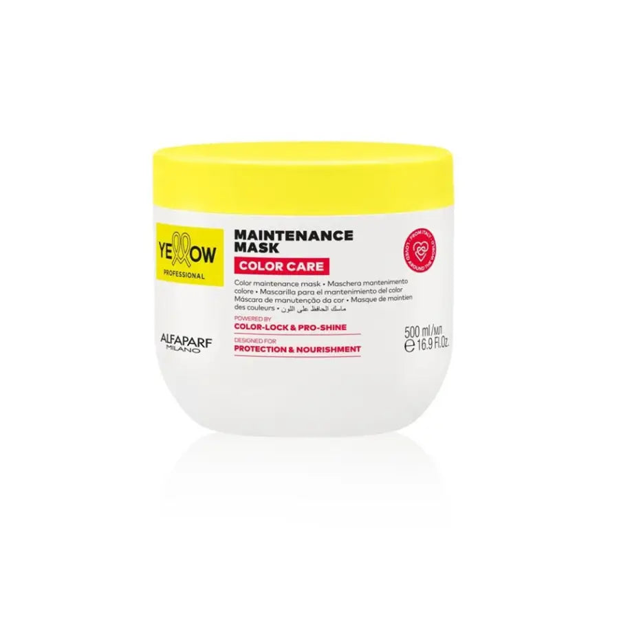 Yellow Professional Color Care – Mască Profesională pentru Păr Vopsit 500ml – Protecție Intensă a Culorii Hidratare și