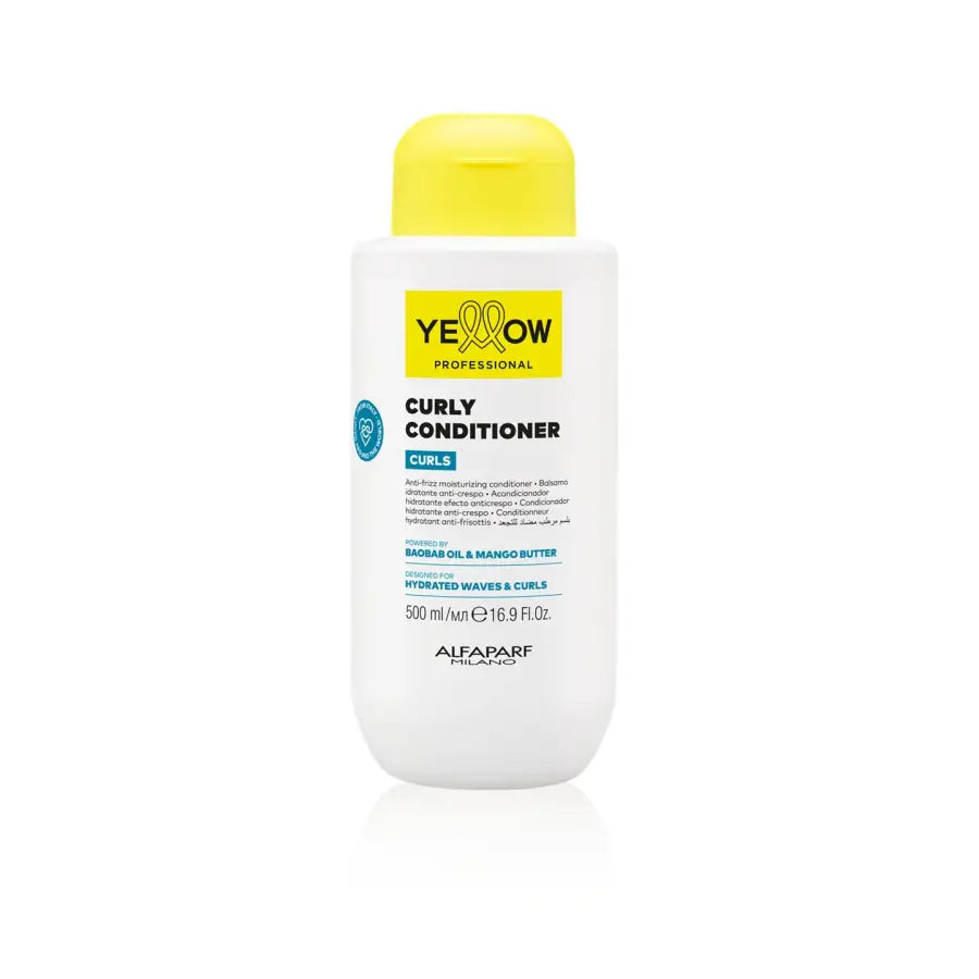Yellow Professional Curls Balsam pentru Păr Cret și Ondulat 500ml – Hidratare Intensivă Anti-Frizz și Elasticitate - Păr