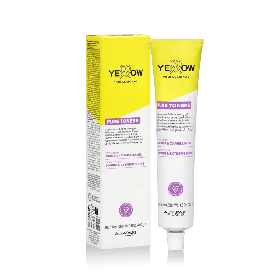 Yellow Professional Pure Toners – Toner Nutritiv fără Amoniac pentru Păr Lucios și Sănătos 100ml - CREAMY SAND.31 - Păr