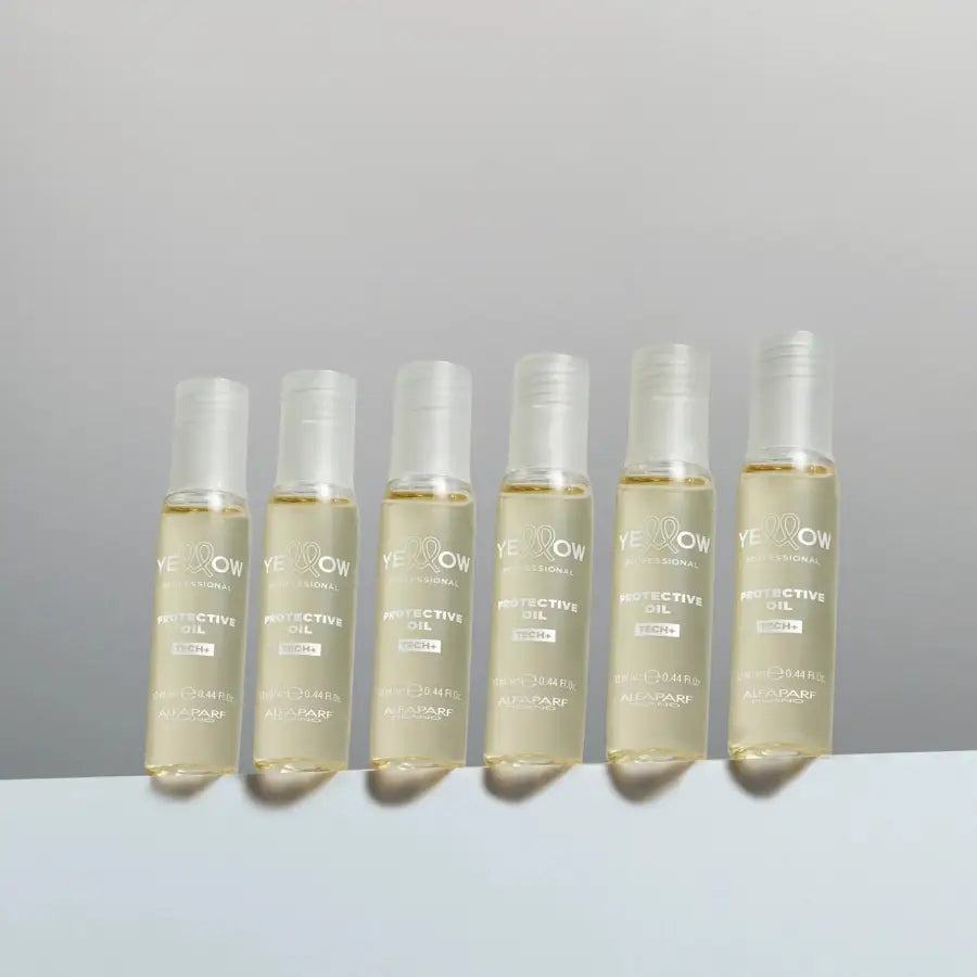 Yellow Ulei Protector 6x13ml – Ser Profesional cu Textură Gel pentru Protecția Scalpului și Firului de Păr în Timpul