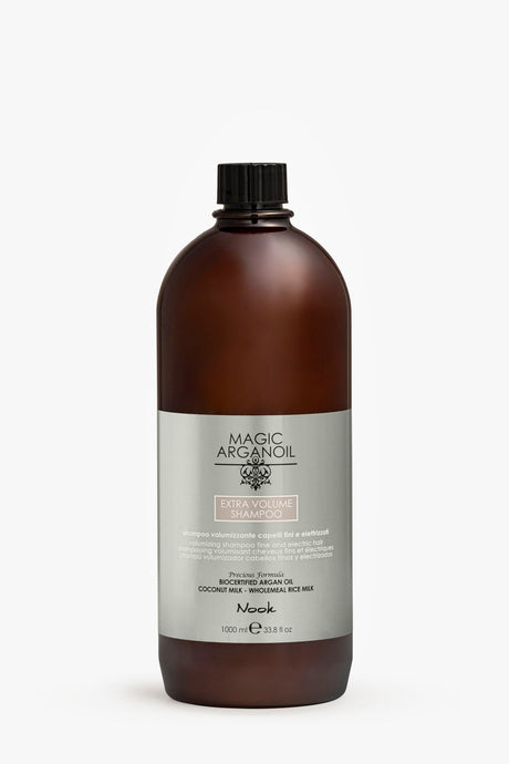 Șampon pentru Volum și Curățare Profundă, Îmbogățit cu Ulei de Argan și Lapte de Cocos, Nook Magic ArganOil Extra Volume