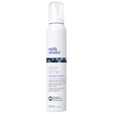 Spumă pentru Neutralizarea Tonurilor de Galben din Părul Blond, Milk Shake Silver Shine Whipped 200ml