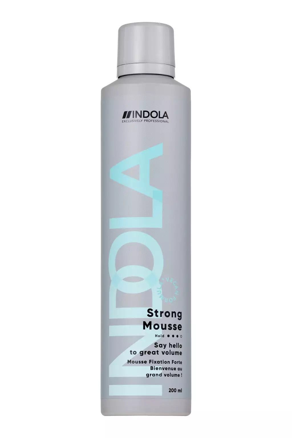 Spumă pentru Fixare Puternică și Volum de Durată, Indola Strong Mousse 200ml