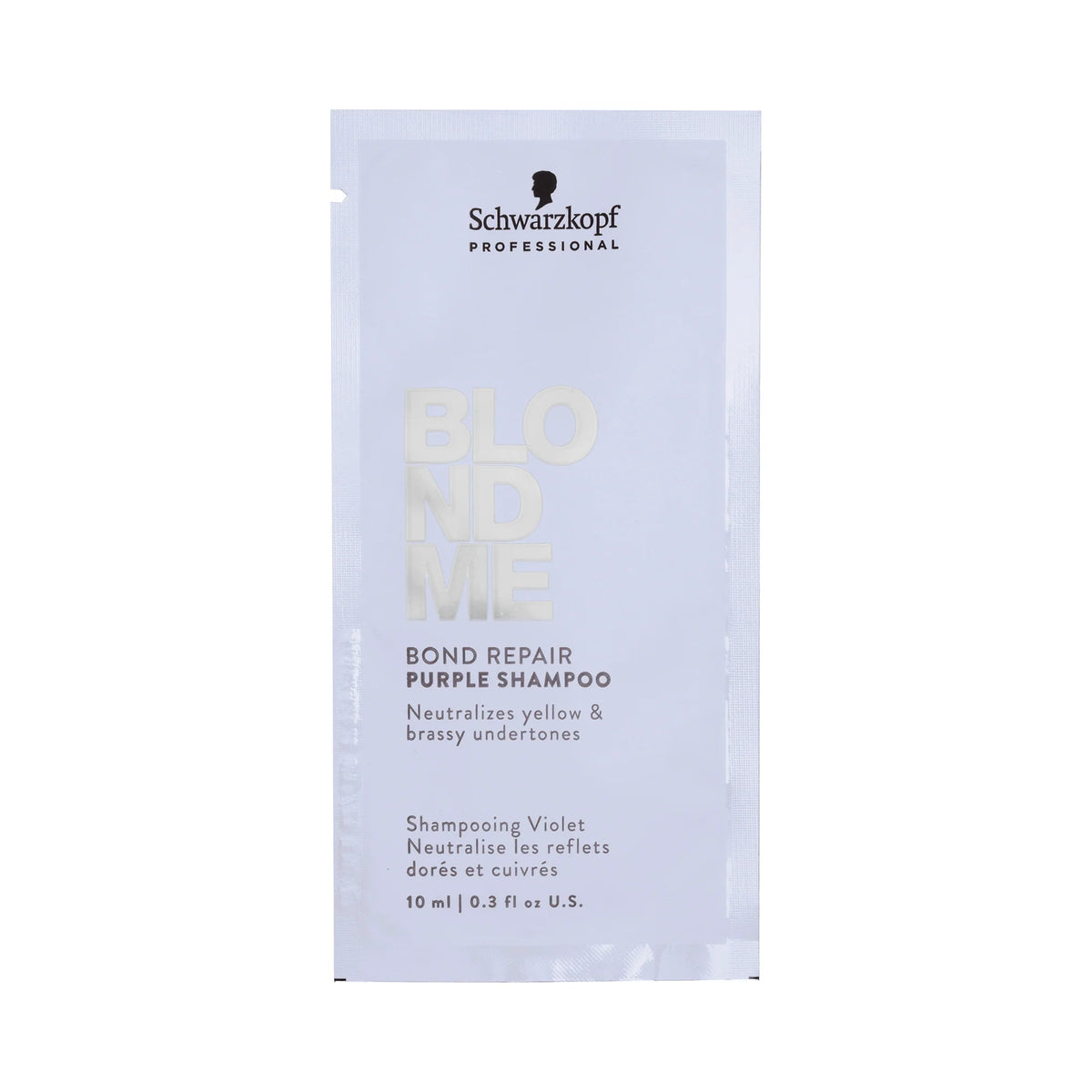 Schwarzkopf Professional BlondMe Bond Repair Șampon mov mostră 10 ml