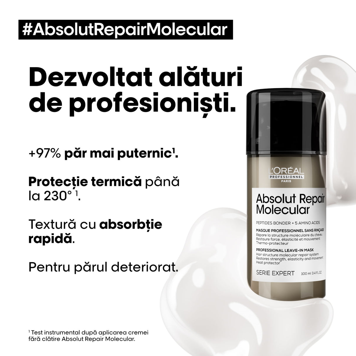 L’Oreal Professionnel Serie Expert Mască Leave-In Absolut Repair Molecular