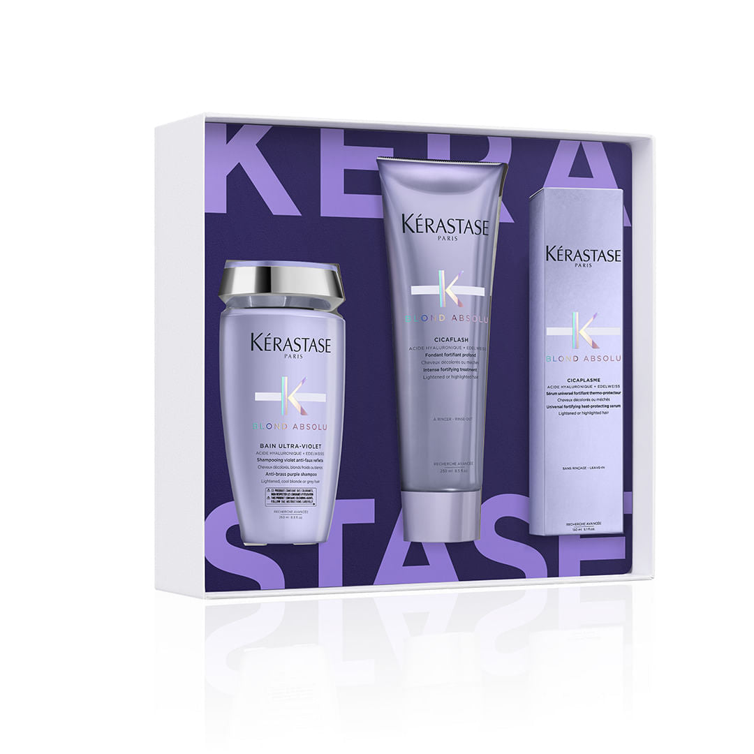 Kérastase Blond Absolu Set Cadou Trio 2023 Păr Blond