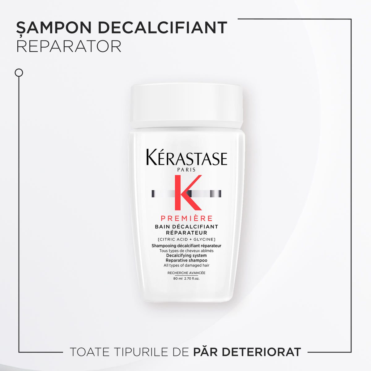 Kérastase Première Bain Décalcifiant Réparateur Șampon 80 ml