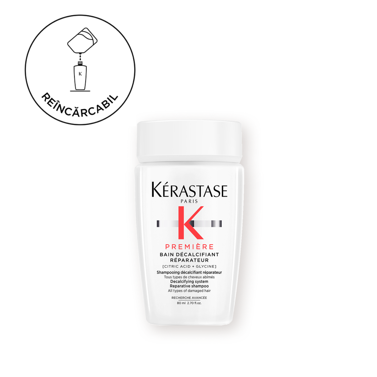 Kérastase Première Bain Décalcifiant Réparateur Șampon 80 ml