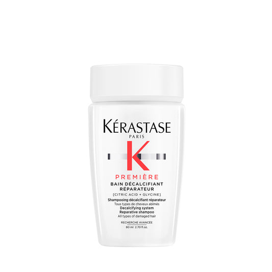 Kérastase Première Bain Décalcifiant Réparateur 80ml – Șampon decalcifiant reparator pentru păr deteriorat