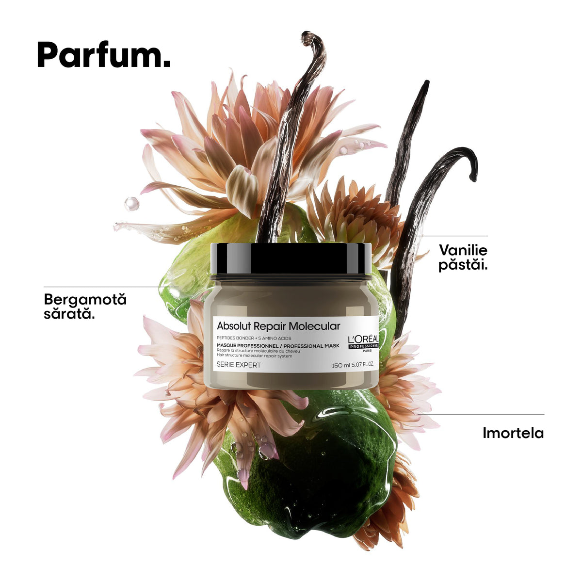 L'Oréal Professionnel Absolut Repair Molecular Mască de păr 150 ml