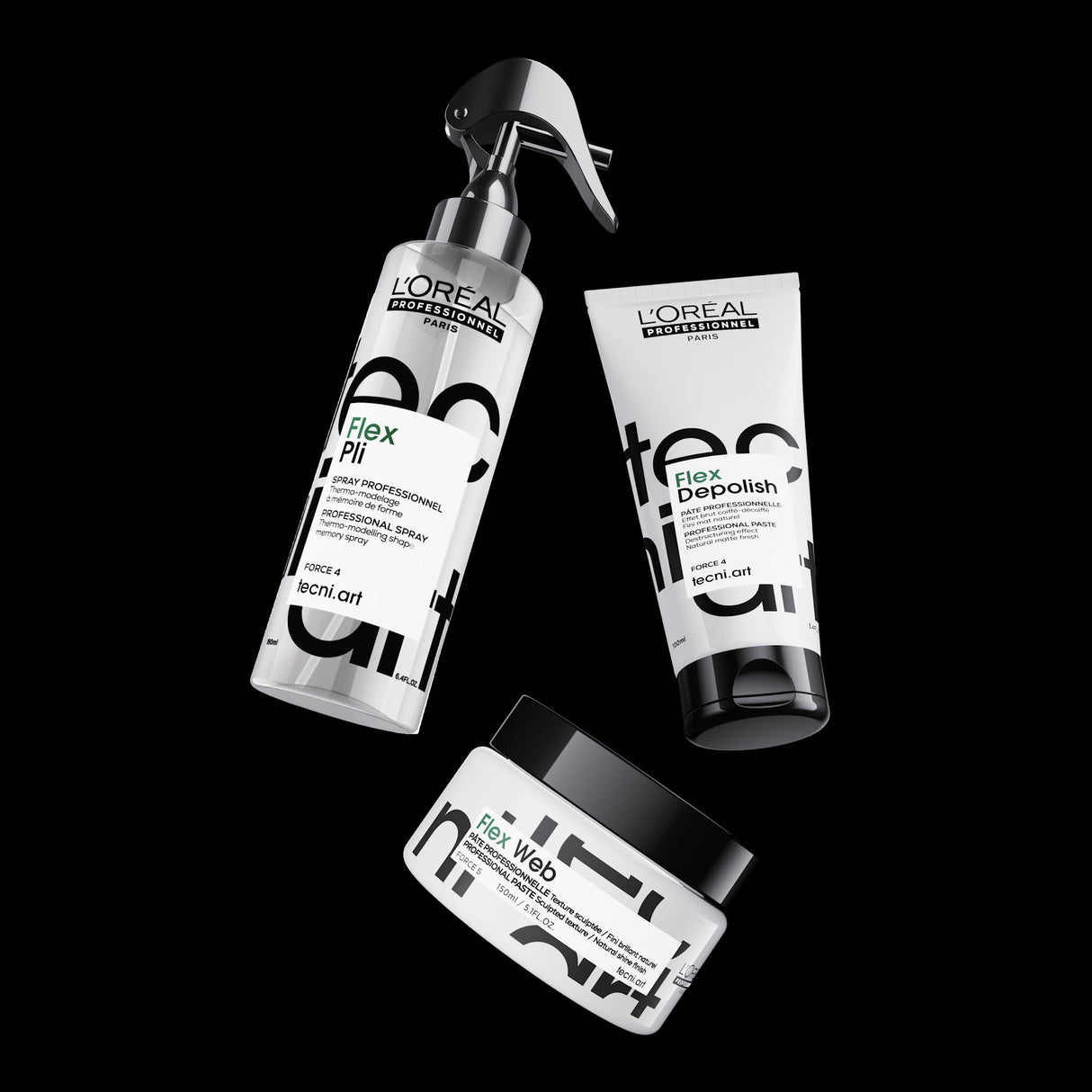 L’Oréal Professionnel Tecni.Art Flex Waves – Spray Profesional de Styling pentru Bucle Texturate și Volum Natural, 190ml