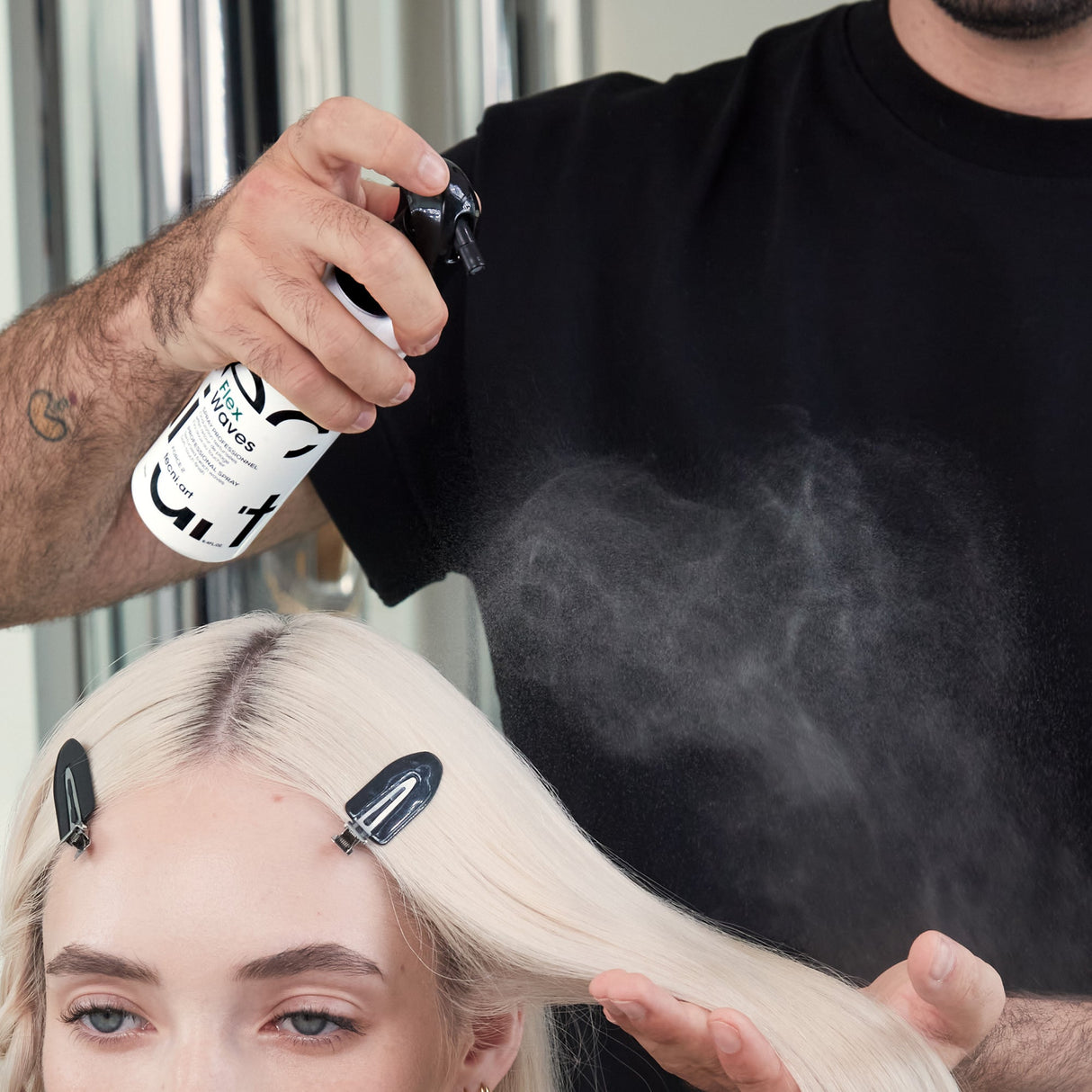 L’Oréal Professionnel Tecni.Art Flex Waves – Spray Profesional de Styling pentru Bucle Texturate și Volum Natural, 190ml