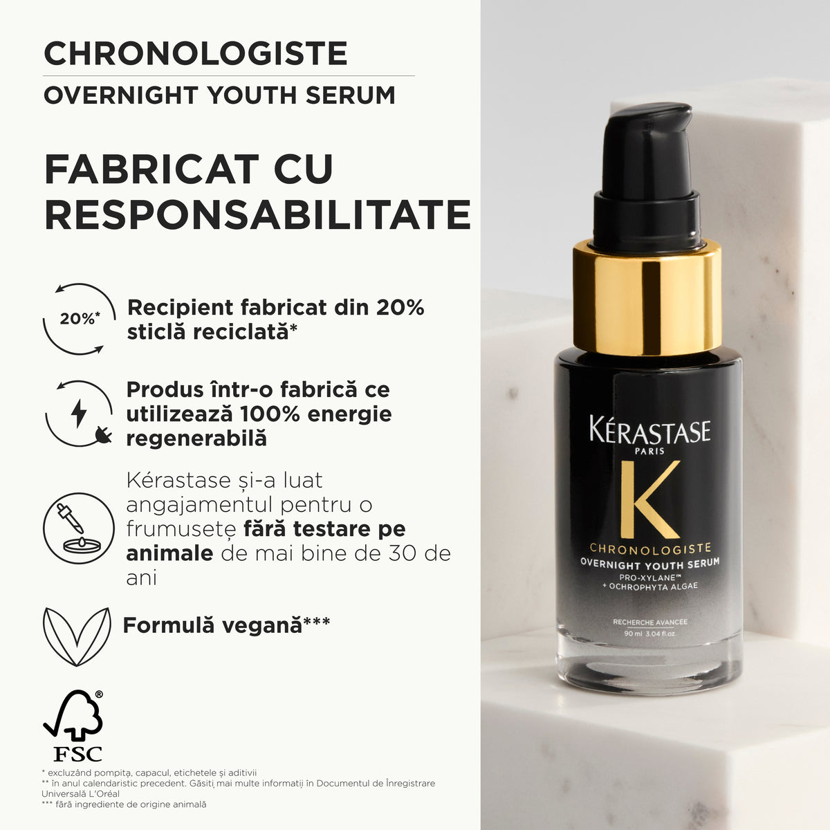 Kérastase Chronologiste Overnight Youth Serum Ser de noapte
