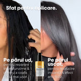 Ulei bifazic de păr L’Oréal Professionnel Absolut Repair Molecular – Anti-Frizz, Hranire Intensă & 100h Strălucire