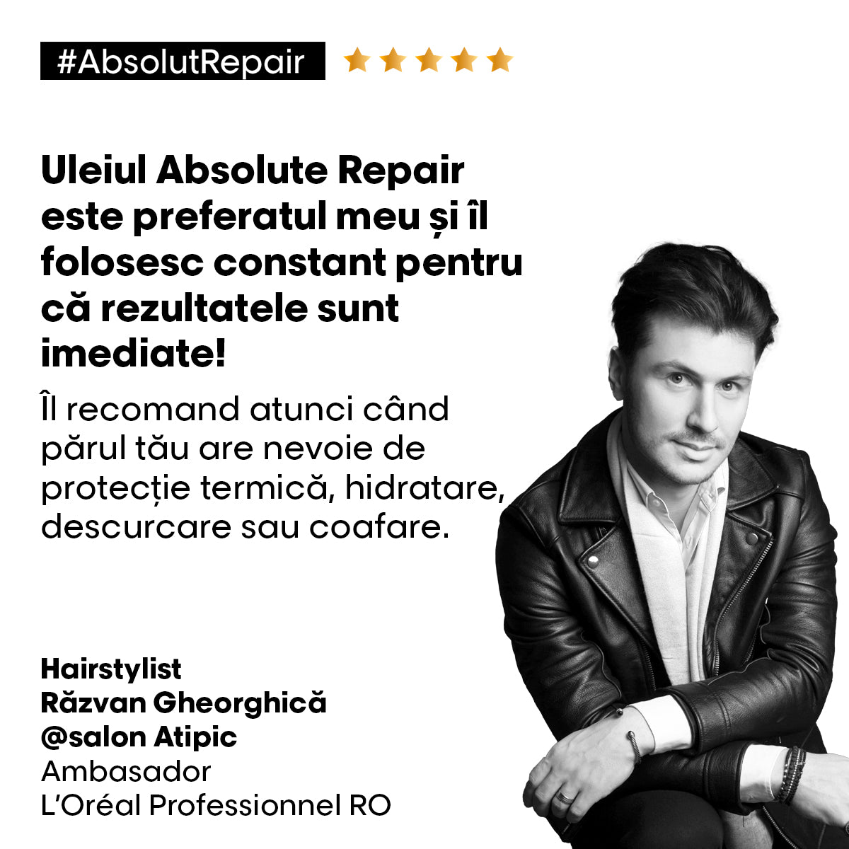 L'Oréal Professionnel Absolut Repair Ulei de păr 30 ml