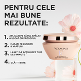 Kérastase Gloss Absolu Hydra-Glaze Cream Mask – Moisturizing Mask for Thick and Frizzy Hair, Intense Shine & Softness 200 ml