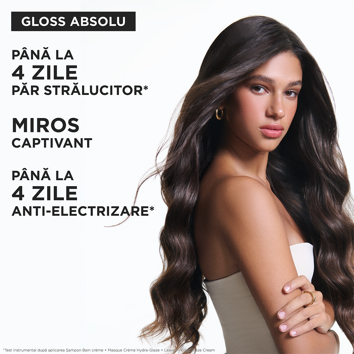 Kérastase Gloss Absolu Hydra-Glaze Cream Mask – Moisturizing Mask for Thick and Frizzy Hair, Intense Shine & Softness 200 ml