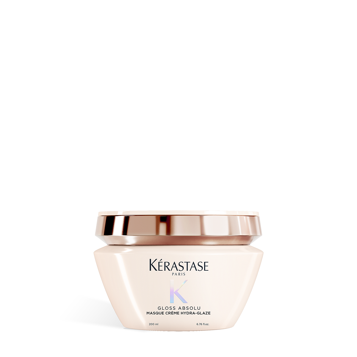 Kérastase Gloss Absolu Hydra-Glaze Cream Mask – Moisturizing Mask for Thick and Frizzy Hair, Intense Shine & Softness 200 ml