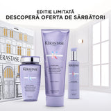 Kérastase Blond Absolu Holidays 2025 Set Cadou  – Ritual Premium de Îngrijire pentru Păr Blond: Bain Lumière 250ml + Cicaflash 250ml + Cicaplasme 150ml