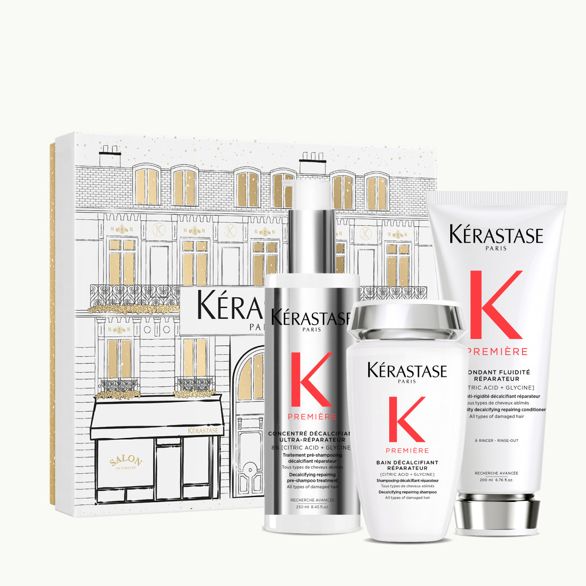 Kérastase Première Set Holidays 2025 pre-șampon șampon și balsam