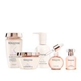 Kérastase Gloss Absolu Bain Crème Hydra‑Glaze – Șampon Hidratant pentru Păr Gros și Electric, Fără Sulfați, Strălucire Intensă