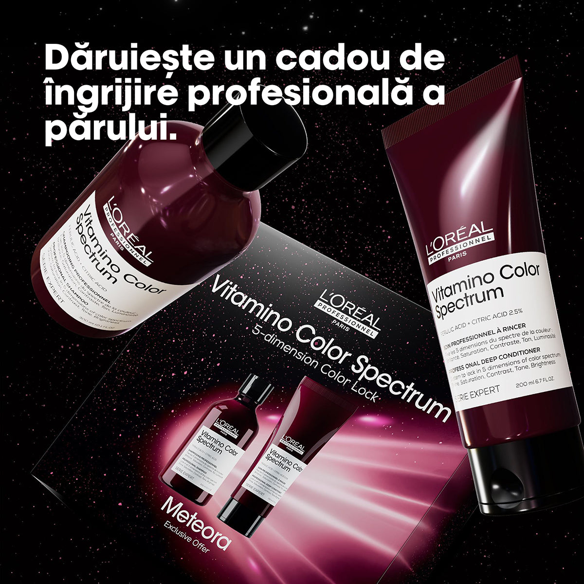 L'Oréal Professionnel Vitamino Color Spectrum Set șampon și balsam