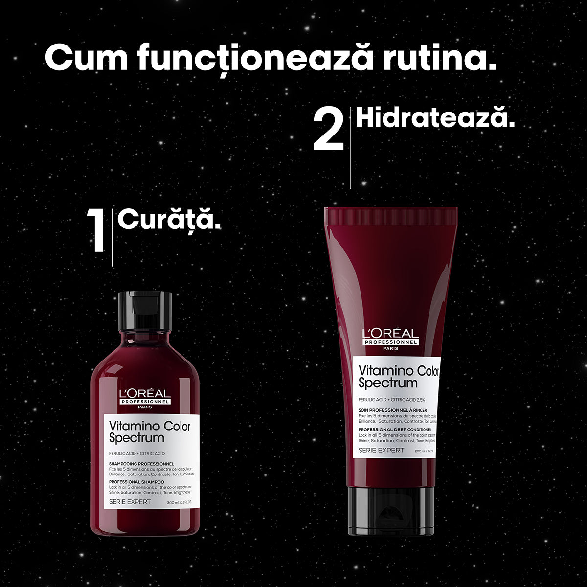 L'Oréal Professionnel Vitamino Color Spectrum Set șampon și balsam