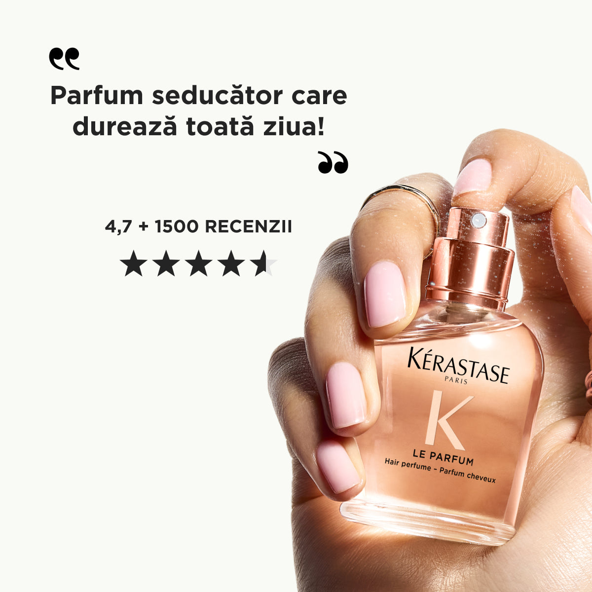 Kérastase Gloss Absolu Le Parfum – Parfum de păr rafinat, cu note florale și citrice – 30 ml