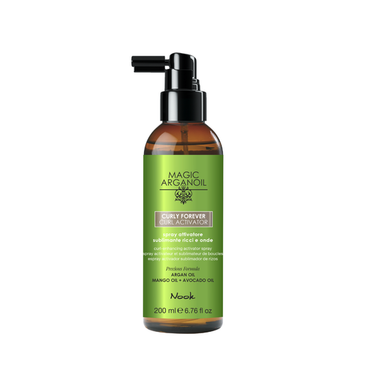 Nook Magic ArganOil Curly Forever Curl Activator Spray Activator de Bucle 200ml