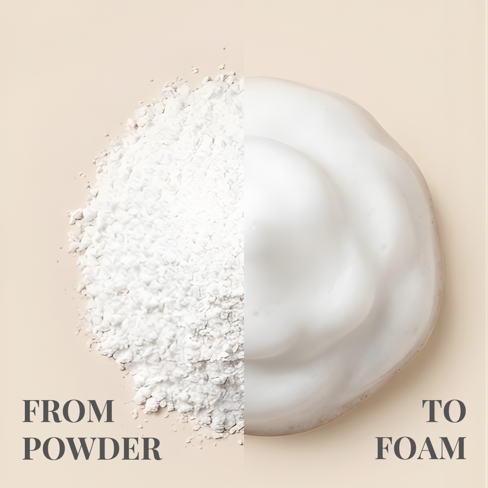 IREN Shizen START AFRESH Daily Enzyme Powder Wash 40g – Pudră Enzimatică de Curățare cu Orez, Acid Hialuronic și Papaya pentru Curățare Profundă și Luminozitate