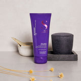 Alfaparf Milano Semi Di Lino Blonde Anti-Yellow Conditioner 200ml – Balsam Profesional pentru Păr Blond și Gri, Neutralizarea Tonurilor Galbene