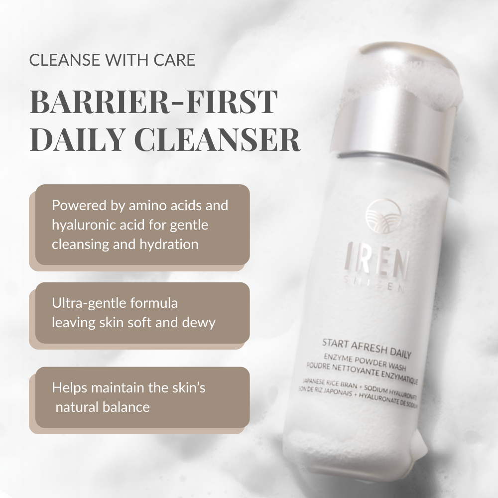 IREN Shizen Start Afresh Daily Pudră enzimatică de curățare 40 g