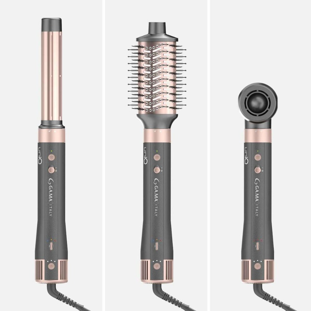 GA.MA UniQ Aura Multistyler Profesional 4 în 1 – 1500W
