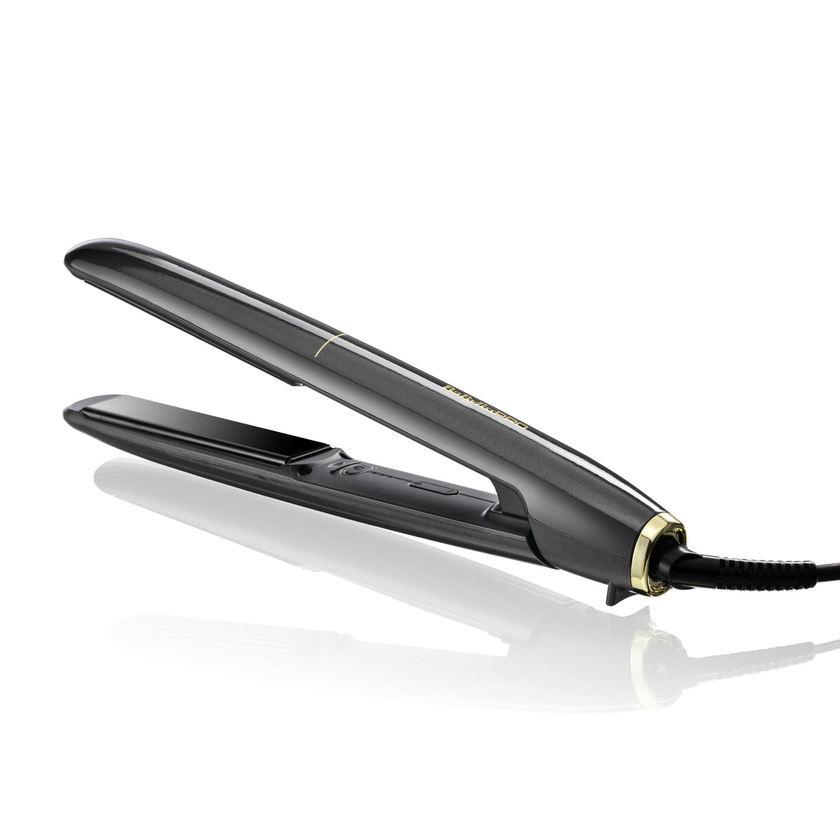 BaByliss PRO Stilista Placă de păr gri-auriu 25 mm