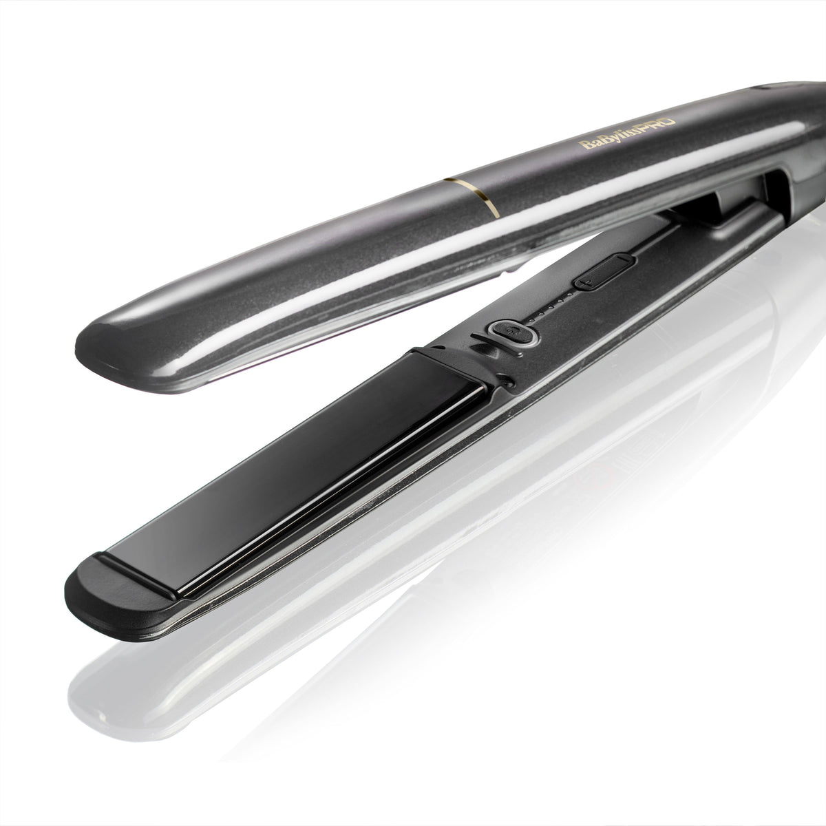BaByliss PRO Stilista Placă de păr gri-auriu 25 mm
