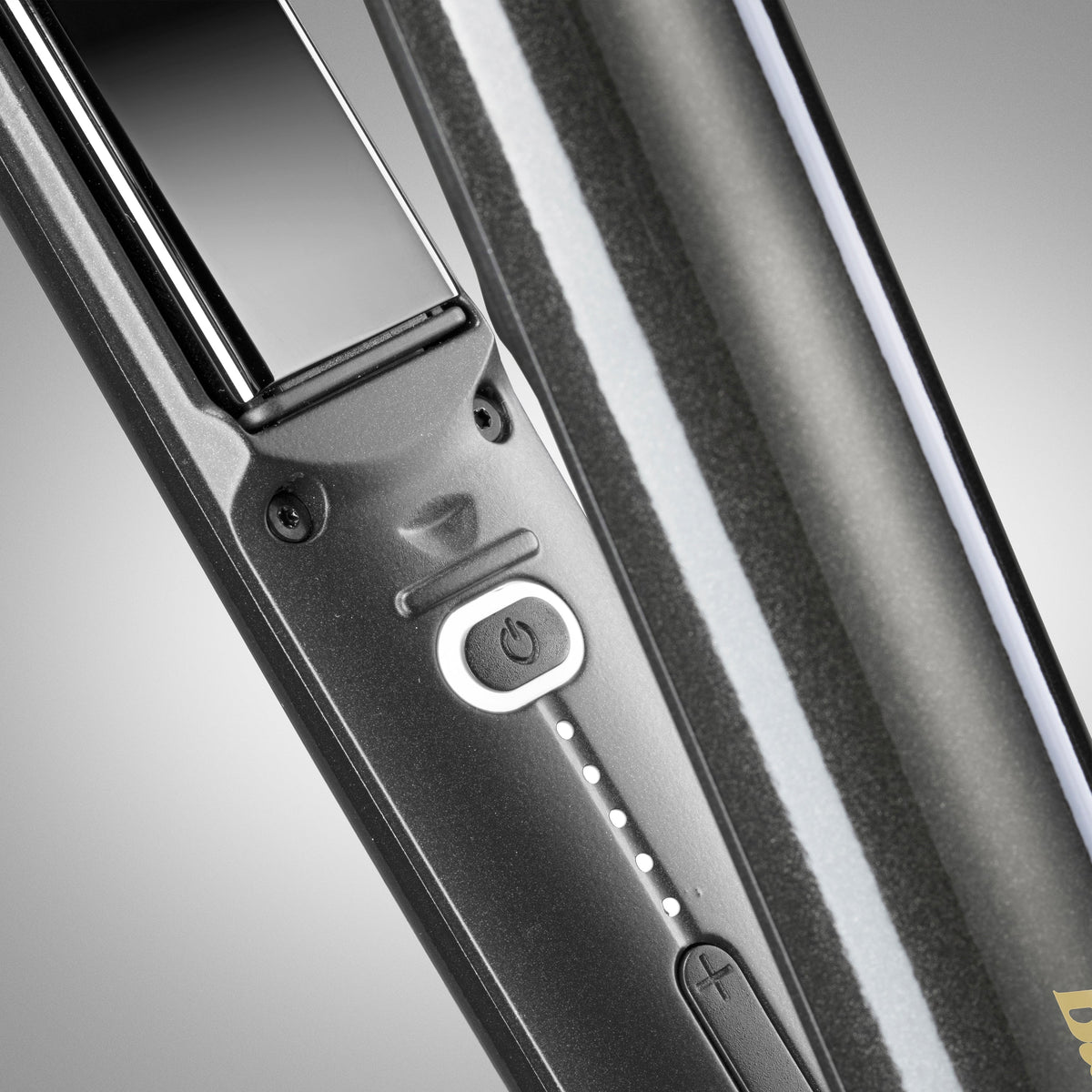 BaByliss PRO Stilista Placă de păr gri-auriu 25 mm