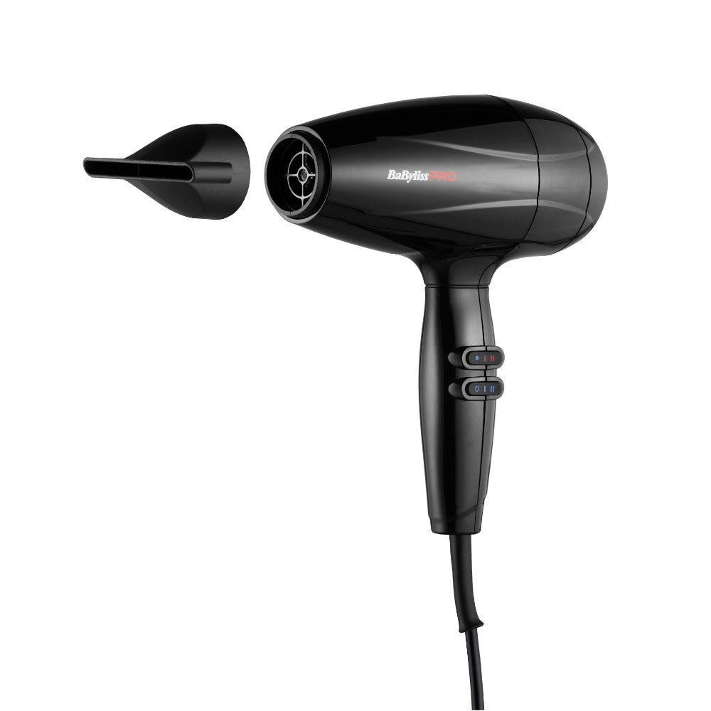 BaBylissPRO VERO – Uscător de Păr Profesional 2000W, Motor AC, Tehnologie Ionică
