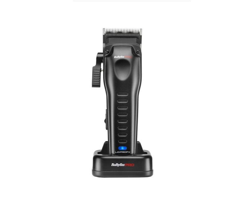 BaBylissPRO LO‑PROFX Compact Clipper – Mașină de Tuns Profesională Cordless, Ultra‑Compactă, Lame Fade Black Titanium, 6800 RPM, 150 min Autonomie