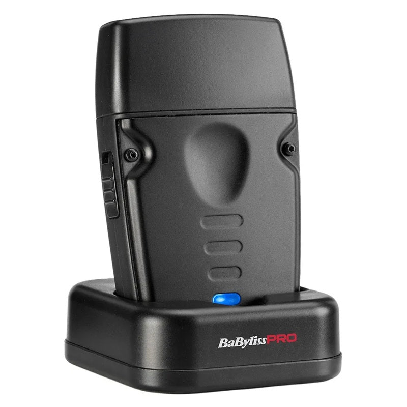 BaBylissPRO LO-PROFX Compact Shaver – Professional Shaver, Ultra-Compact, Single Foil Black Titanium, 10,000 RPM Motor
