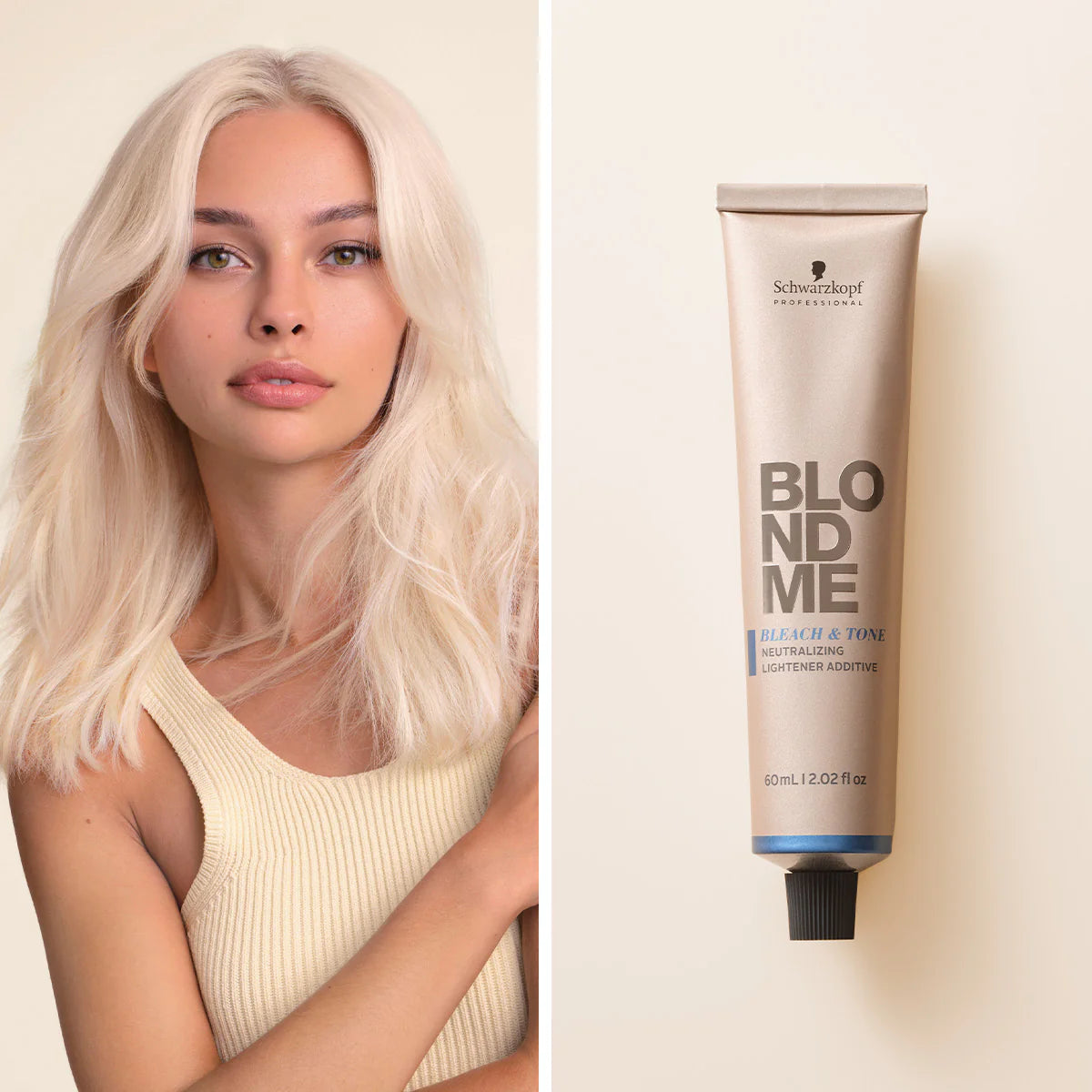 Schwarzkopf Professional BlondMe Bleach & Tone Aditiv decolorant 60 ml