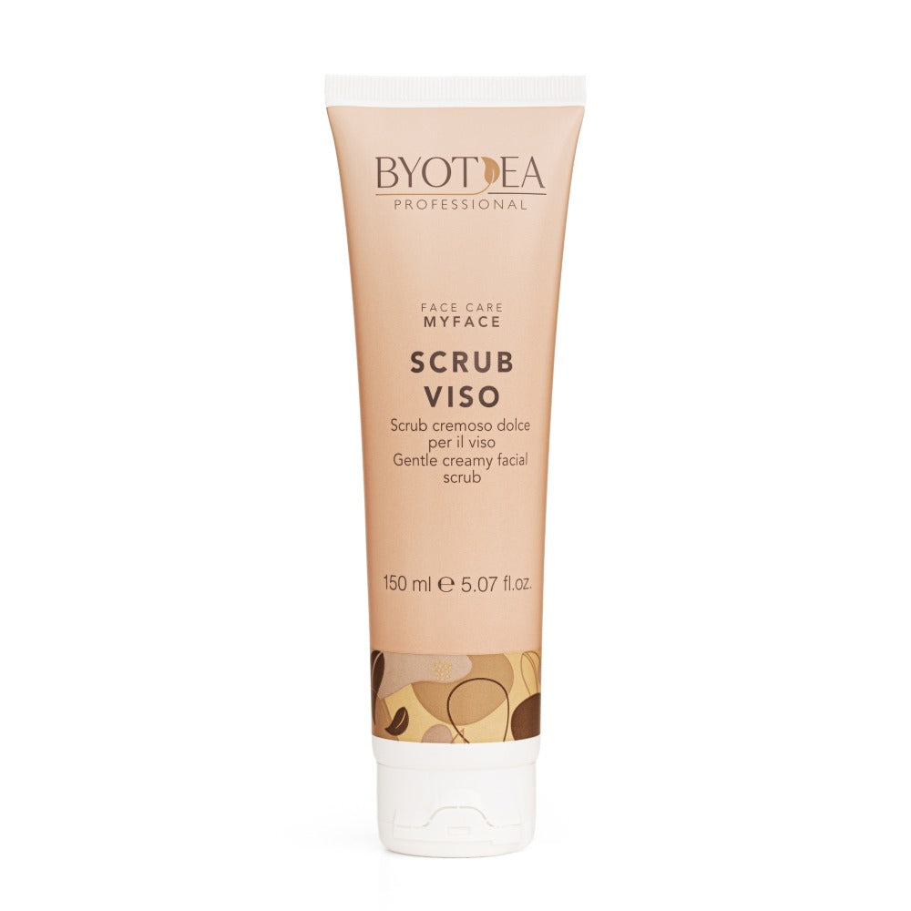Byotea My Face Scrub – Exfoliant Facial Delicat cu Sâmburi de Caise și Perlit 150 ml