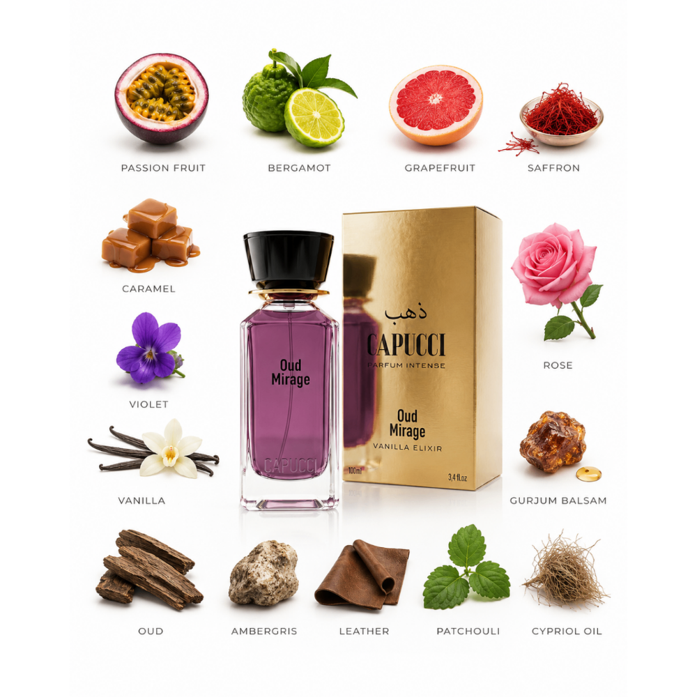 Capucci Oud Mirage Vanilla Elixir Parfum Unisex 100ml