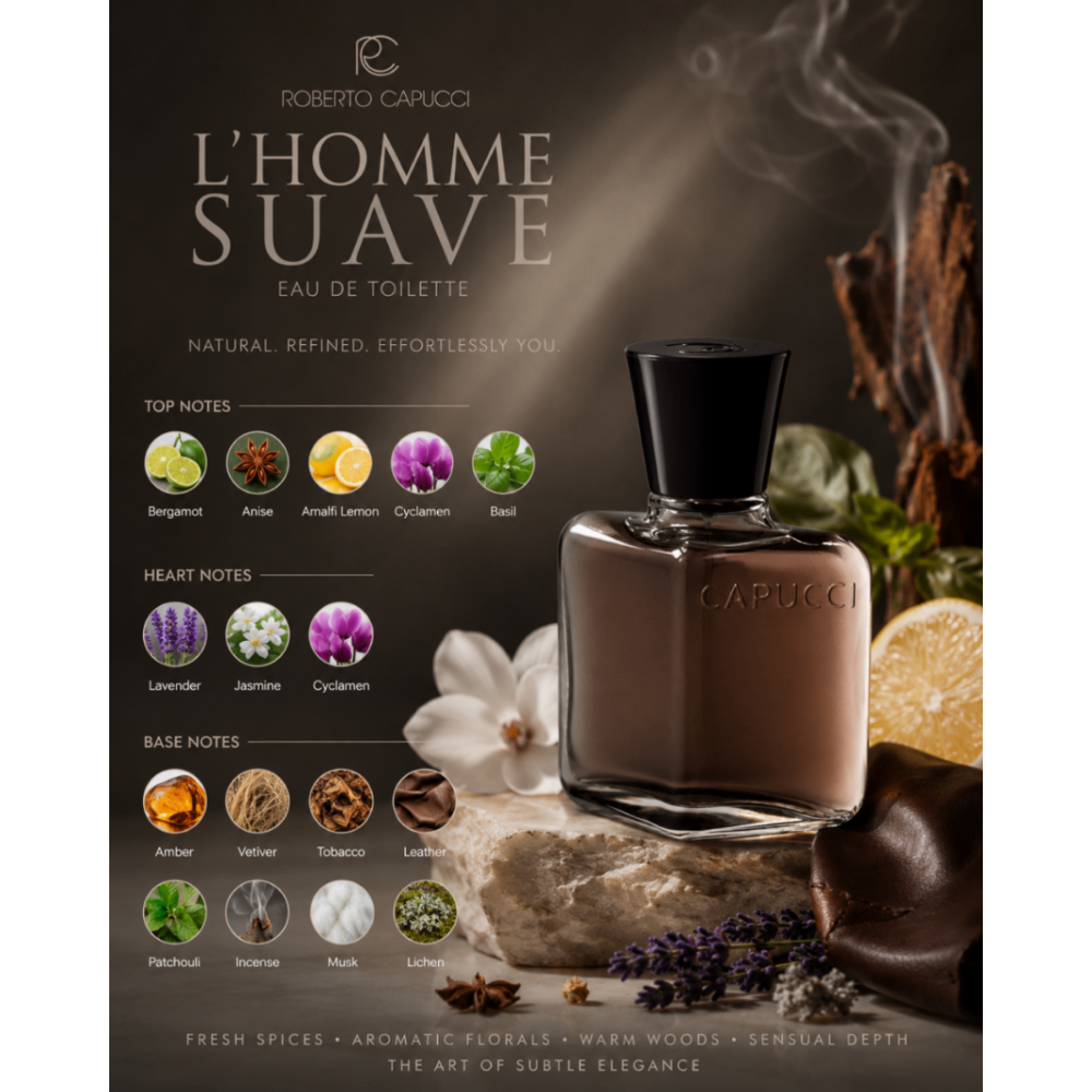 Capucci L’Homme Suave Parfum pentru Bărbați EDT 100ml