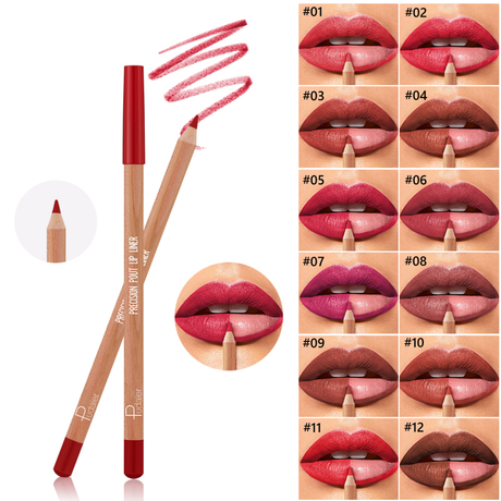 Creion De Buze Rezistent La Apă Pudaier Precision Pout