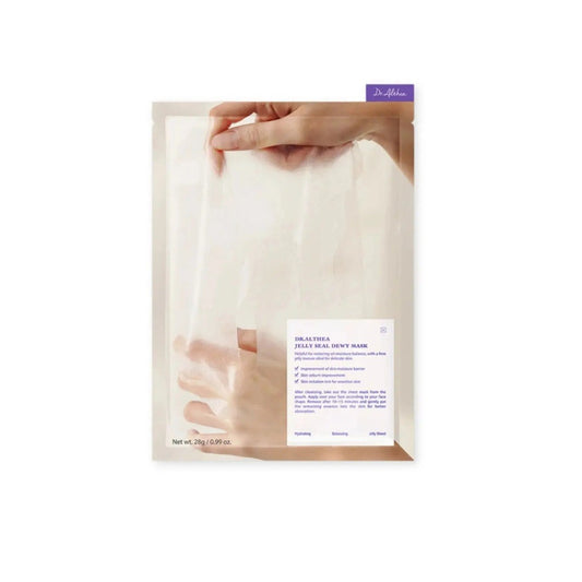 Dr. Althea Jelly Seal Dewy Mask – Mască de Față Tip Șervețel Pentru Hidratare Profundă, Efect Glass Skin și Luminozitate, 28g