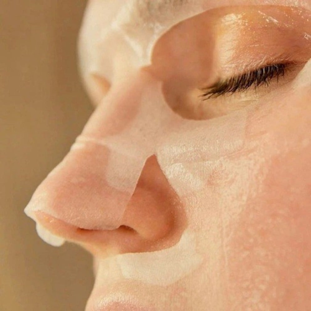Dr. Althea Vita Glow Mask – Mască de Față Iluminatoare Tip Șervețel cu Niacinamide, Vitamine și Antioxidanți Pentru Ten Luminos și Revitalizat, 28g