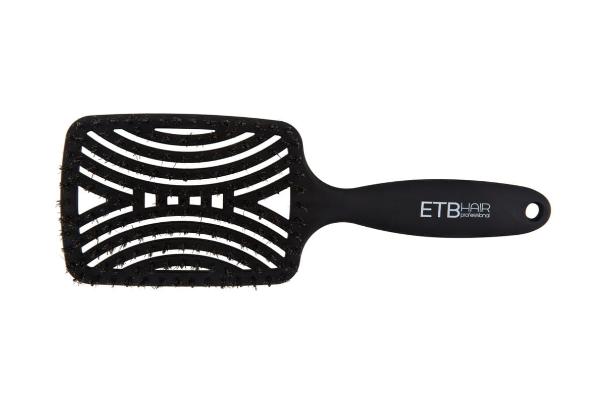 ETB Hair Professional Perie Pentru Descalcire Curbata Mare