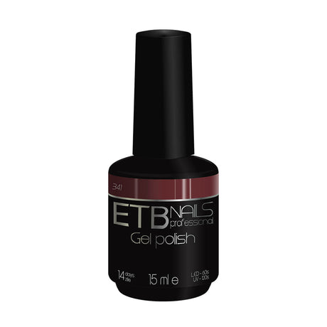 ETB Nails Gel unghii 341 Velvet Brown 15ml