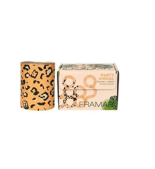 Framar Party Animal M - Professional Aluminum Foil Roll for Highlights, 12.7 cm x 97.5 m