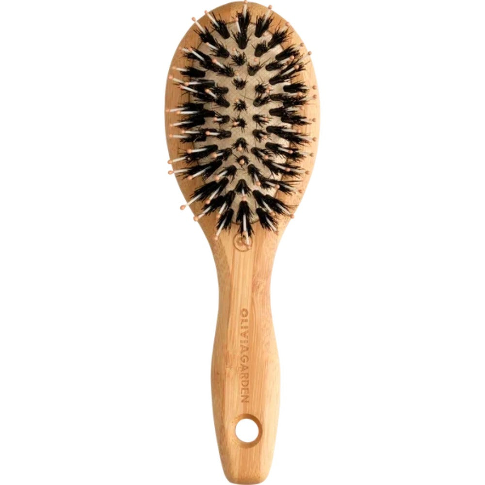 Olivia Garden Bamboo Touch Care Perie mistreț și nylon XS